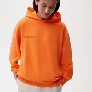 PANGAIA PERSIMMON ORANGE HOODIE, SIZE S